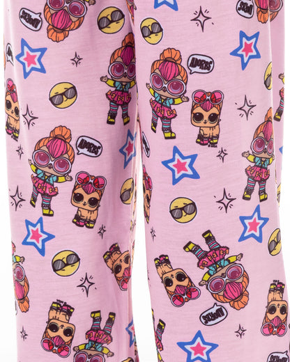 L.O.L. Surprise! Pajamas Girl's Adorbs Neon Q.T. Long Sleeve Sleep Set