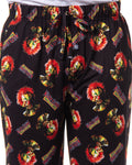 Killer Klowns from Outer Space Mens' Character Movie Film Sleep Pajama Pants