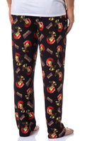 Killer Klowns from Outer Space Mens' Character Movie Film Sleep Pajama Pants