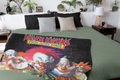 MGM Killer Klowns From Outer Space Horror Super Soft And Cuddly Plush Fleece Throw Blanket