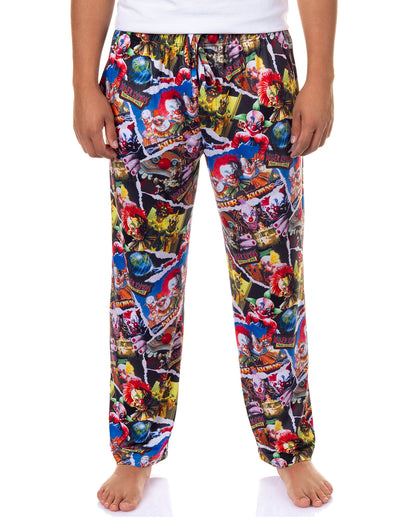 Killer Klowns from Outer Space Pajamas Men's Lounge Sleep PJ Pants