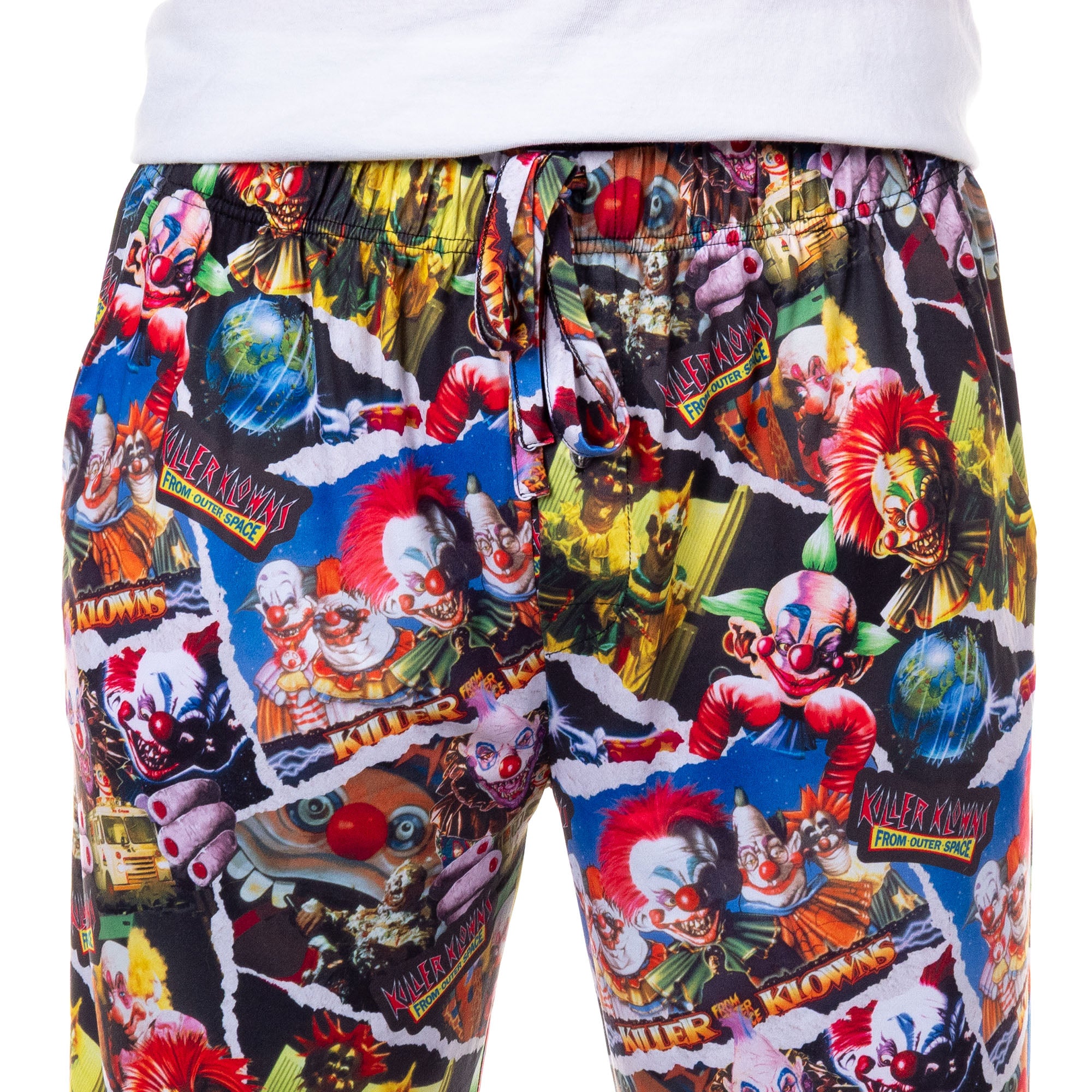 Killer Klowns from Outer Space Pajamas Men's Lounge Sleep PJ Pants