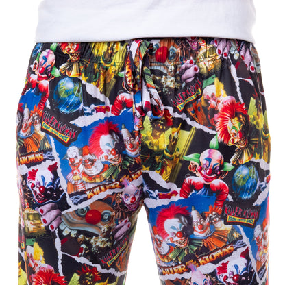 Killer Klowns from Outer Space Pajamas Men's Lounge Sleep PJ Pants