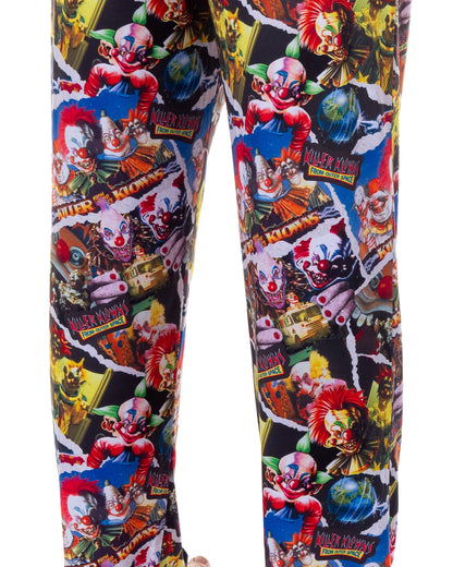 Killer Klowns from Outer Space Pajamas Men's Lounge Sleep PJ Pants