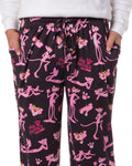 The Pink Panther Men's Poses Print Adult Sleep Lounge Pajama Pants