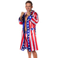 Rocky Balboa Men's Film Movie Satin Robe and Short Set