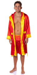 Rocky Balboa Men's Film Movie Satin Robe and Short Set