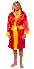 Rocky Balboa Men's Film Movie Satin Robe and Short Set