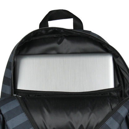Wednesday Addams TV Show Portrait Striped School Backpack For Daily Use 16"