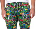 Marvel Mens' Comic Classic Character The Incredible Hulk Sleep Pajama Pants