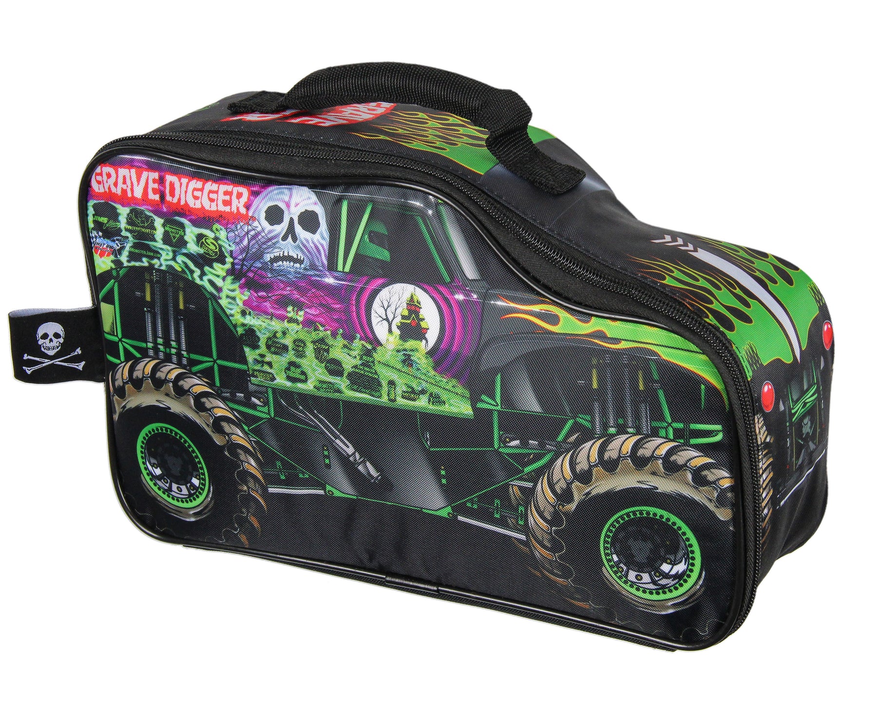 Monster Jam Grave Digger Truck Shaped Insulated Big Large Work Lunch B –  PJammy