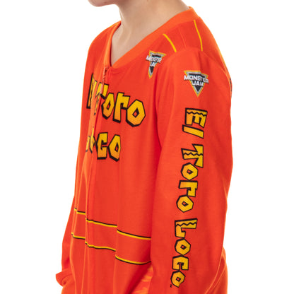 Monster Jam Pajamas Boys' El Toro Loco Union Suit Footless Sleeper (4/5)