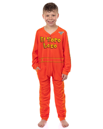 Monster Jam Pajamas Boys' El Toro Loco Union Suit Footless Sleeper (8)
