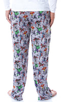 Marvel Mens' The Avengers Vintage Superhero Comic Sleep Pajama Pants