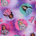 Barbie Girls' Together We Shine Characters Sketch Sleep Pajama Set Shorts
