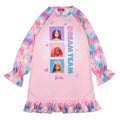 Barbie Girls' Dream Team Characters Unicorn Sleep Pajama Dress Nightgown