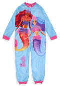 Barbie Girls' Mermaid Brooklyn and Malibu Footless Sleeper Pajama For Kids