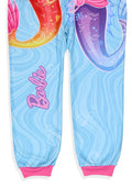 Barbie Girls' Mermaid Brooklyn and Malibu Footless Sleeper Pajama For Kids