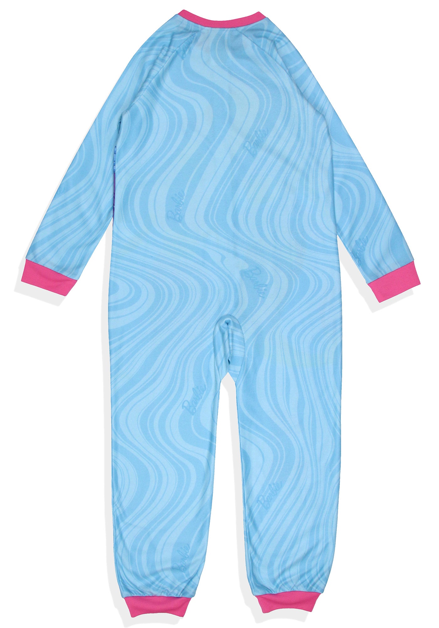 Barbie Girls' Mermaid Brooklyn and Malibu Footless Sleeper Pajama For Kids