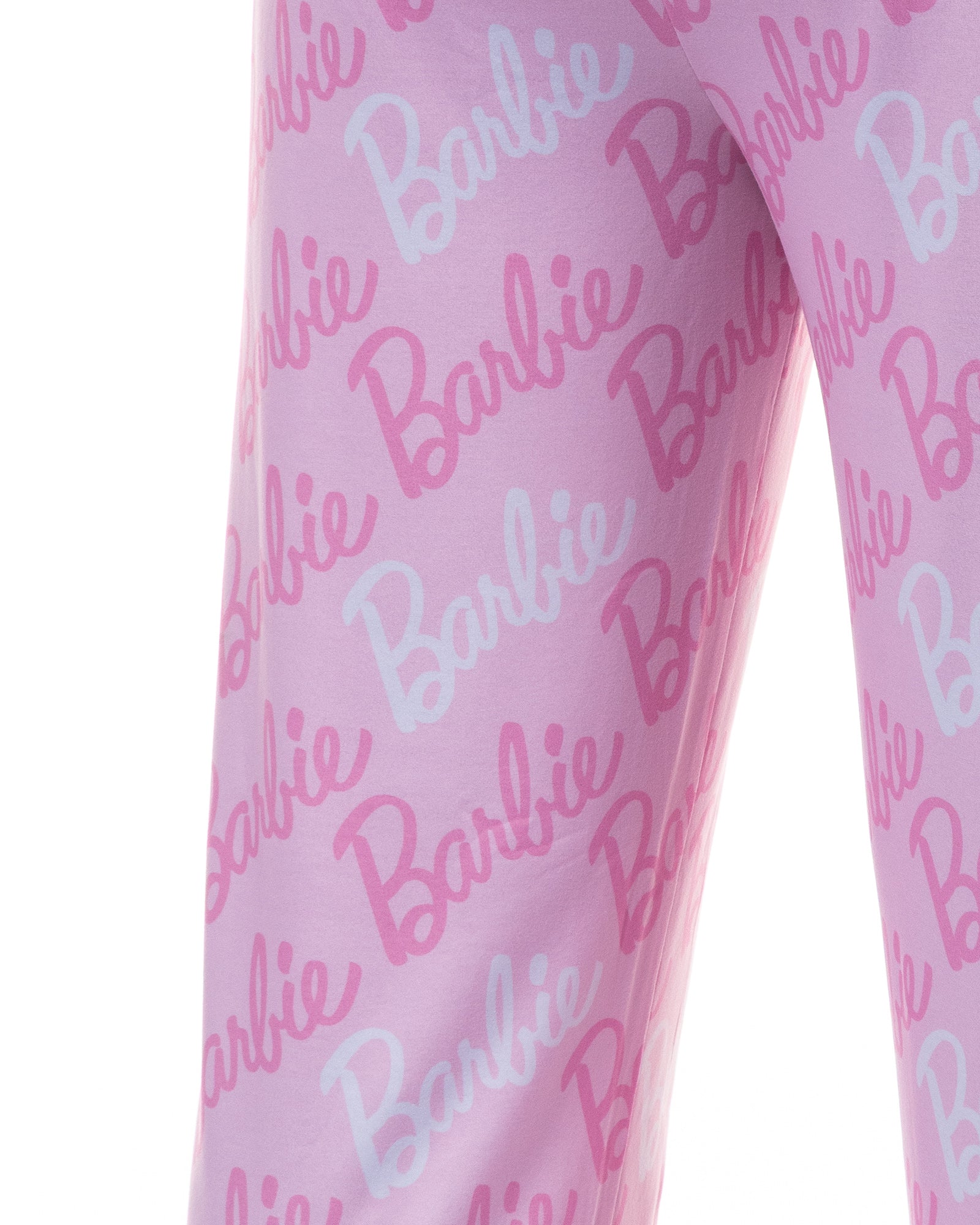 Barbie Pajamas All Over Logo Design Lounge Sleep Pants