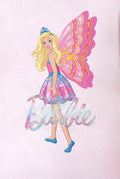 Barbie Girls' Child Fairy Princess Magical Tight Fit Sleep Pajama Set