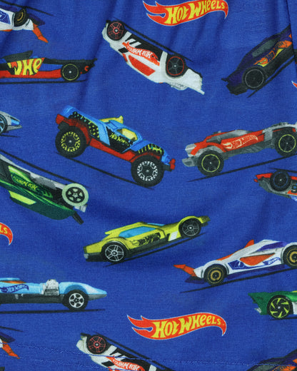 Hot Wheels Toddler Boys' Cars Team Hot Wheels Race Sleep Pajama Set Shorts