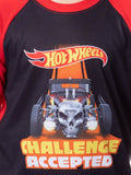 Hot Wheels Cars Boys' Challenge Accepted Raglan Sleep Pajama Set