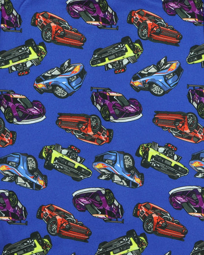 Hot Wheels Pajamas Toddler Boys' Cars Galore Soft Fleece Footless Sleeper PJ
