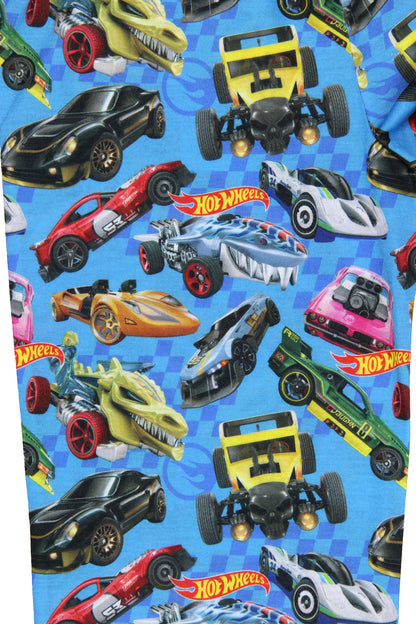 Hot Wheels Sleep Family Tossed Cars Print Pajama Pants