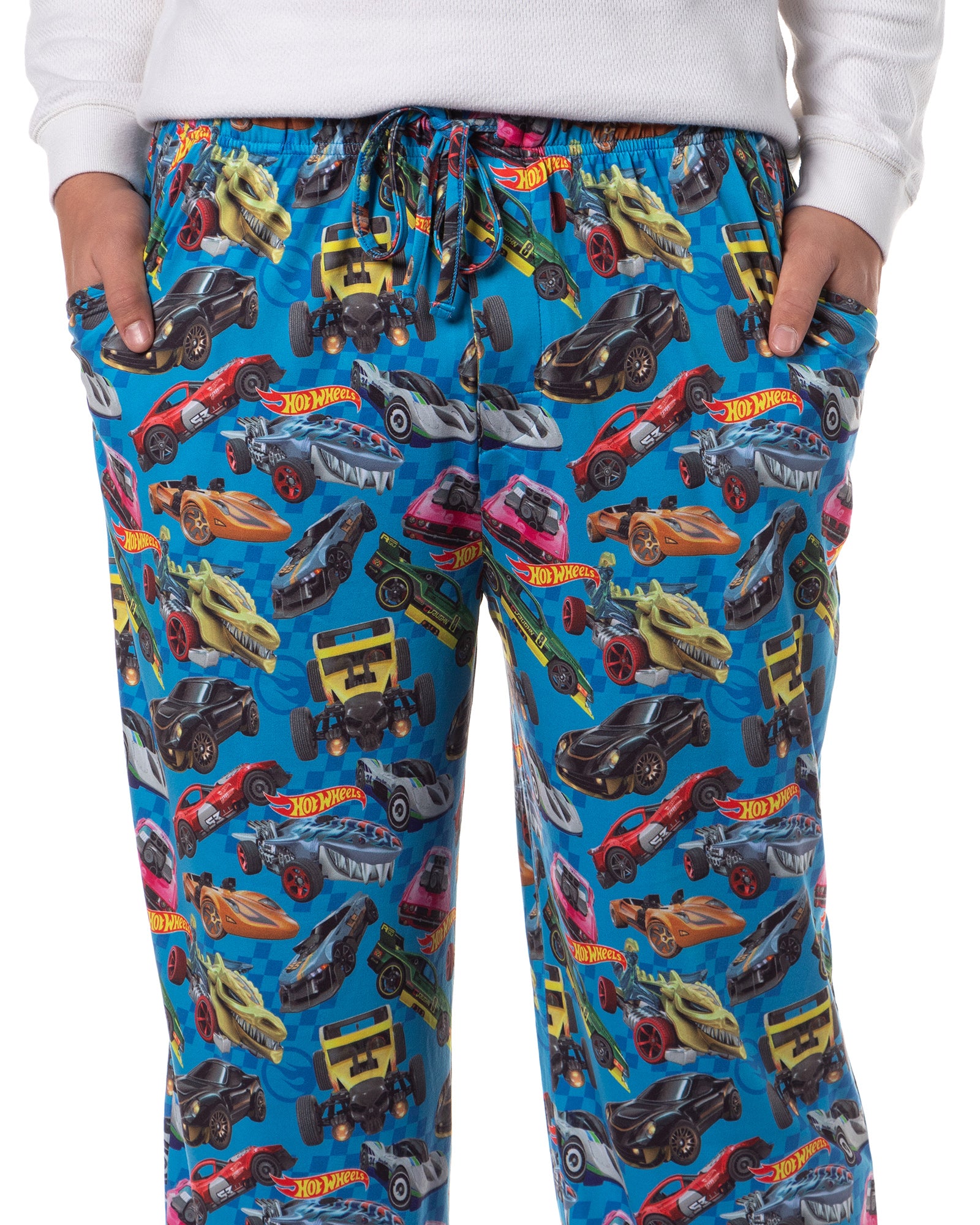 Hot Wheels Sleep Family Tossed Cars Print Pajama Pants