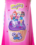 Polly Pocket Toys Girls' Tiny Is Mighty Kids Pajama Nightgown Sleep Shirt