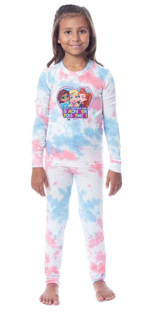 Polly Pocket Girls' Animated Series Best Friends Are Stronger Together! Sleep Pajama Set