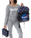 NASA Meatball Logo Backpack Lunch Bag Water Bottle Squishy Toy Ice Pack 5 PC Mega Set