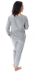 NASA Worm Logo Women's Juniors' Space Shuttle Patches Shirt And Jogger Pants Pajama Set