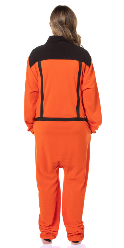 NASA Women's Astronaut Space Suit One-Piece Costume Pajama Union Suit