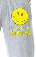Dazed and Confused Mens' Film Movie Logo Smiley Face Sleep Pajama Pants