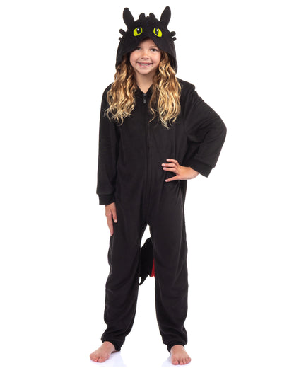 How To Train Your Dragon Union Suit Kids Toothless One Piece Pajama (14/16)