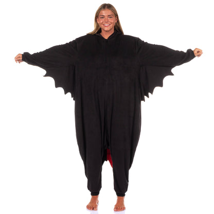 How To Train Your Dragon Toothless Costume Union Suit Hooded Pajama For Women