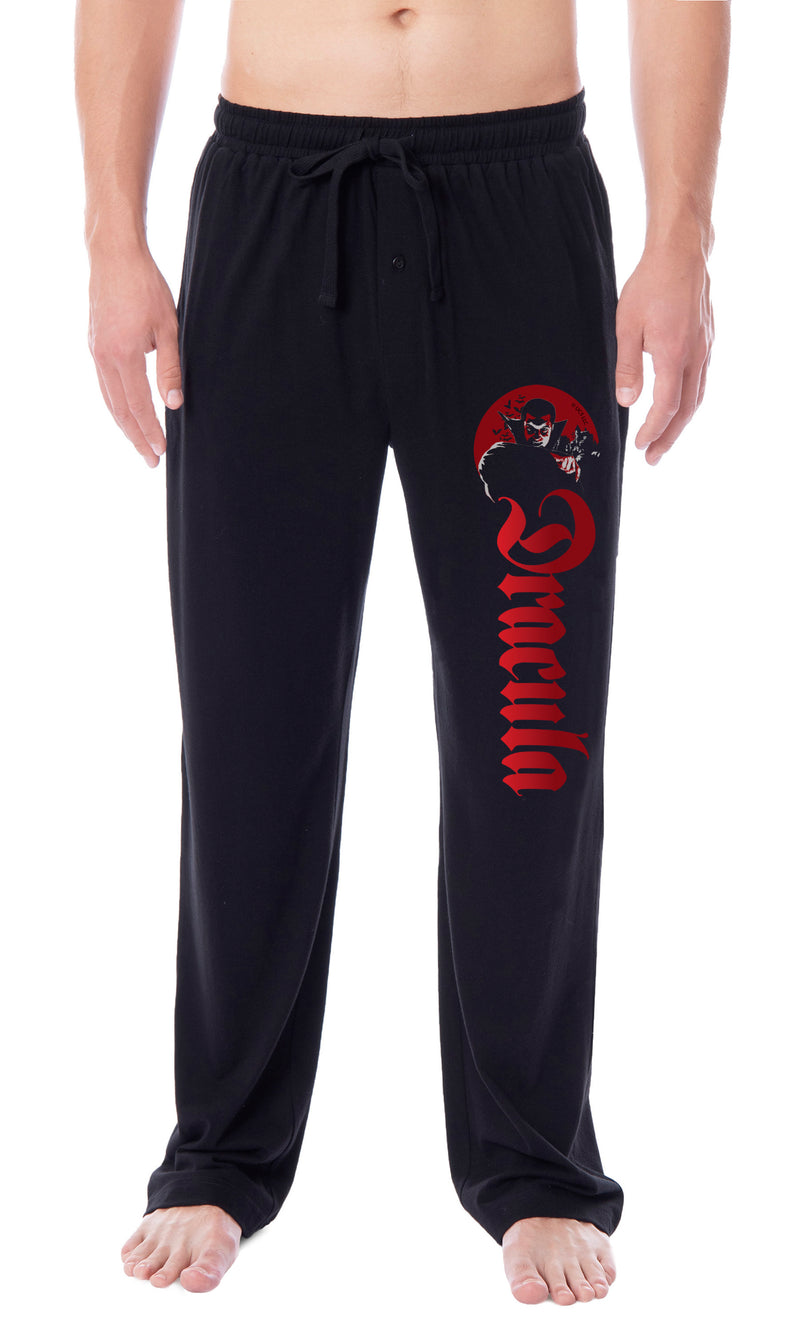 Universal Monsters Mens' Dracula Character Halloween Sleep Pajama Pants