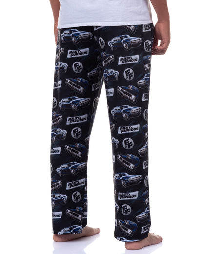 Fast & Furious Pajamas Men's Dom Dodge Charger Lounge PJ Pants