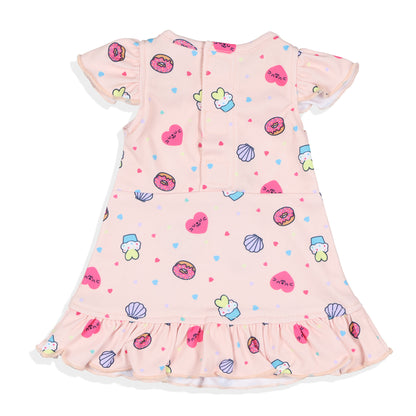 Gabby's Dollhouse Toddler Girls' Heart-Tastic Nightgown Matching Doll Dress