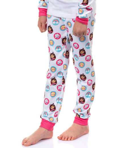 Gabby's Dollhouse Pajamas Hey Gabby Snug Fit Long Sleeve Pant Set (10)