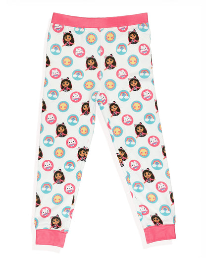 Gabby's Dollhouse Pajamas Toddler Girls Tight Fit Lounge Sleep Set (2T)