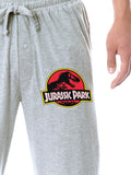 Jurassic Park Mens' Dinosaur Film Movie Title Logo Sleep Pajama Pants