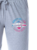 Jaws Womens' Amity Island Surf Logo Distressed Icon Sleep Pajama Pants