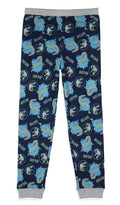 Jurassic World Boys' Movie Film Park Logo Blue Tight Fit Sleep Pajama Set