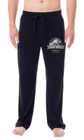 Jurassic World Mens' Movie Film Park Logo Icon Sleep Pajama Pants