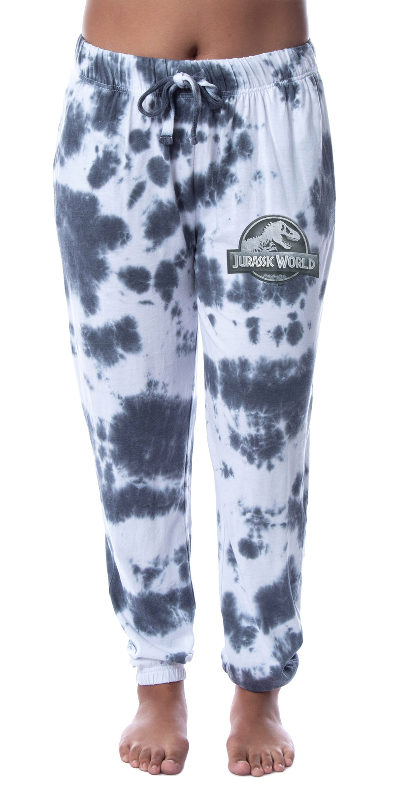 Jurassic World Womens' Dinosaur Film Movie Logo Sleep Jogger Pajama Pants