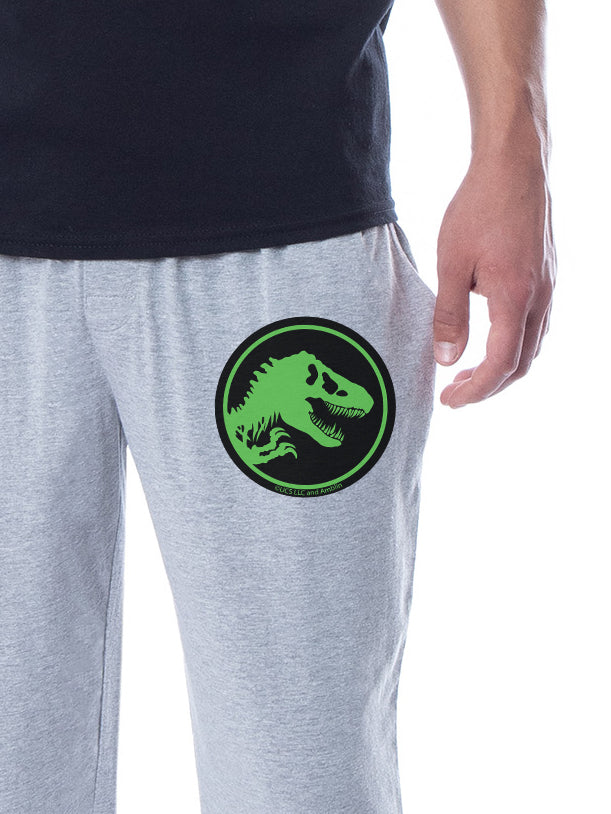 Jurassic Park Mens' Isla Nublar Dinosaur Film Movie Sleep Pajama Set