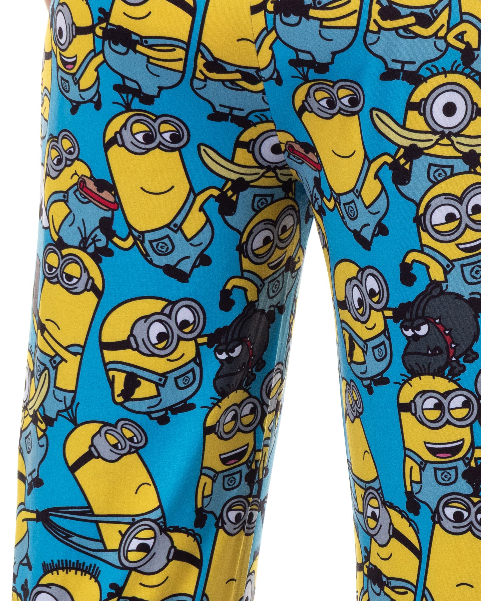 Minions Pajamas Women's All Over Character Print Lounge Sleep Pants